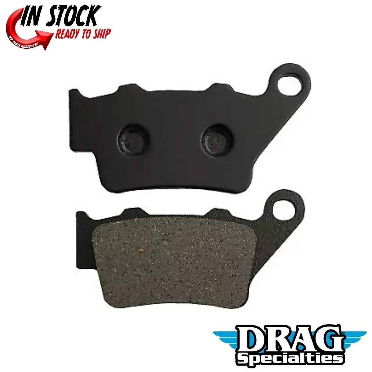 DRAG SPECIALTIES 1721-3474 Semi-Metallic Brake Pads- RA1250 - Rear
