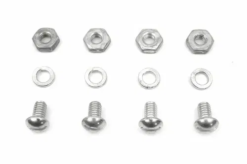 Cadmium Speedometer Mount Kit Bolt Set for Harley Davidson by V-Twin