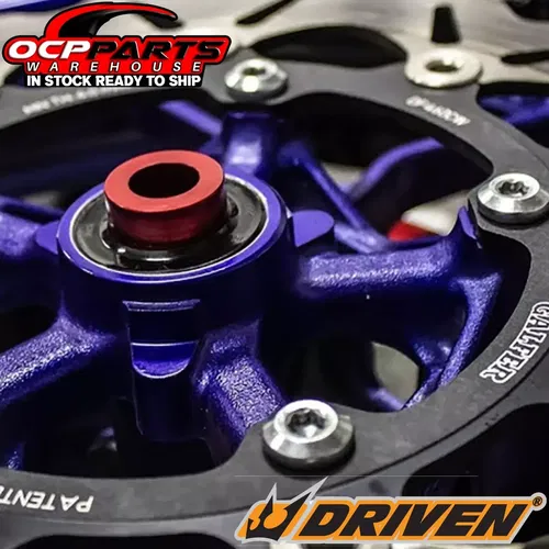 NEW DRIVEN RACING 2023 KAWASAKI NINJA ZX-4RR KRT RED CAPTIVE WHEEL SPACER SET