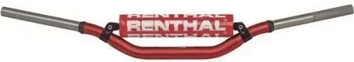 Renthal Twinwall Handlebar CR High Bend - Red 918-01-RD-02-185 Double Tubed