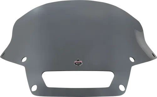KLOCK WERKS Flare* Windshield - Fits 6" - Dark Smoke - FXLRST KWW-02-0607-DS