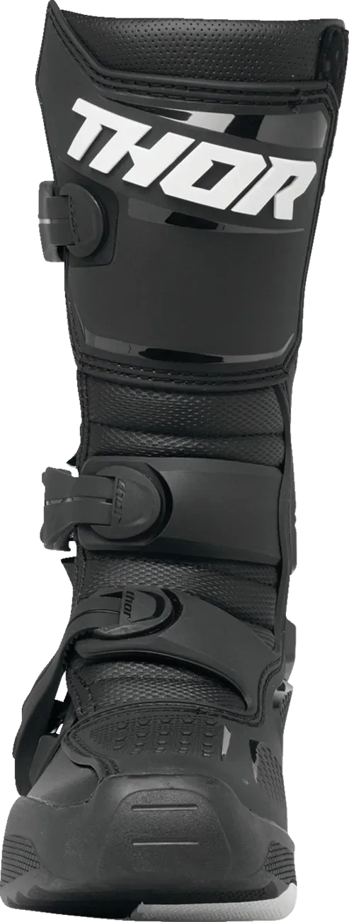 THOR Youth Blitz Fits XR Boots - Black/White - Size 1 3411-0724
