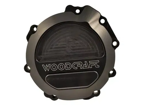 KAWASAKI 2011-2018 ZX10R WOODCRAFT LEFT SIDE ENGINE STATOR COVER WITH SKID PAD