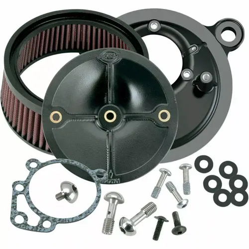 S&S Twin Cam E/G Super Stock Stealth Air Cleaner 99-06 Harley Twin Cam E/G Carb
