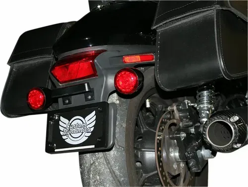 Custom Dynamics Gloss Black ProBeam Red Universal Turn Signal Kit 2020-1737