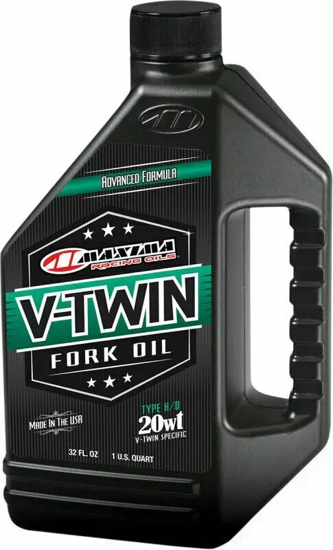 Maxima Racing Oil V-Twin Motorcycle Fork Fluid/Oil | 20W | 1 Quart | 50-03901
