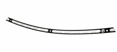 PM Performance Machine Hole Shot Windshield Trim Cut Harley 98-13 Black Contrast