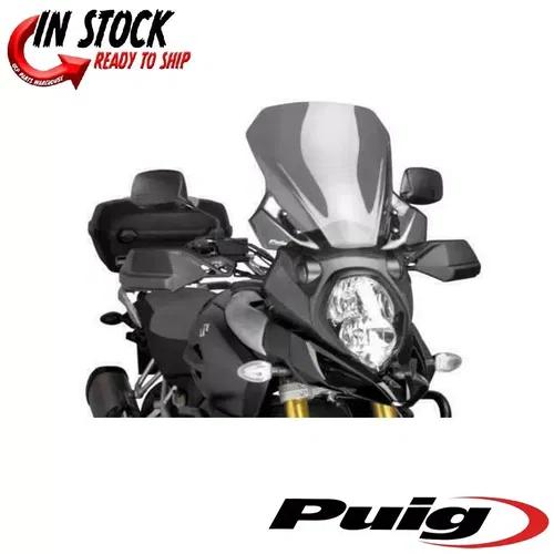 Puig Touring Windscreen Smoke Suzuki DL1000 V-Strom 1000 ABS Adventure 2014-2015