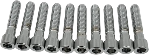 DRAG SPECIALTIES Bolts - Socket-Head - Smooth - Fits 3/8-16 X 1-3/4" MPB241S