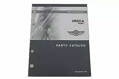 Factory Spare Parts Book for 2003 VRSC for Harley Davidson by V-Twin