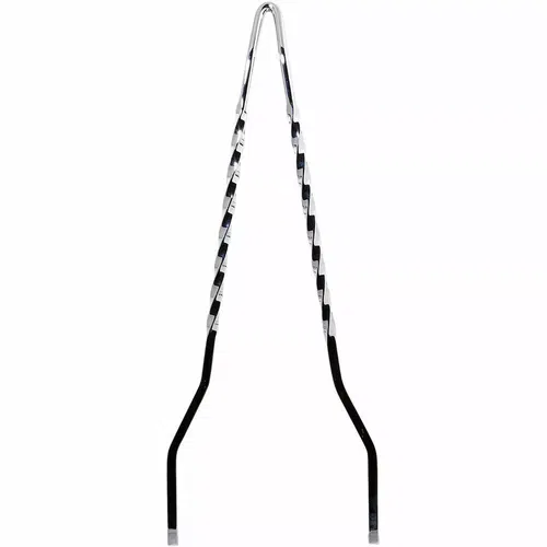 Cycle Visions 30" Black Twisted Sticks Sissy Bar for 8.25-8.75"W Harley Models