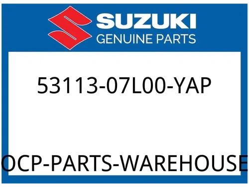 Suzuki OEM Part 53113-07L00-YAP BRACKET,FRONT FENDER,L (BLACK