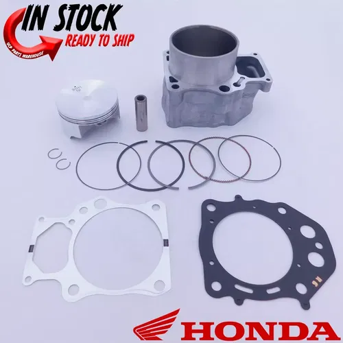 HONDA TOP END KIT WITH CYLINDER 2020 - 2022 TRX 520 FOREMAN OEM NEW GENUINE