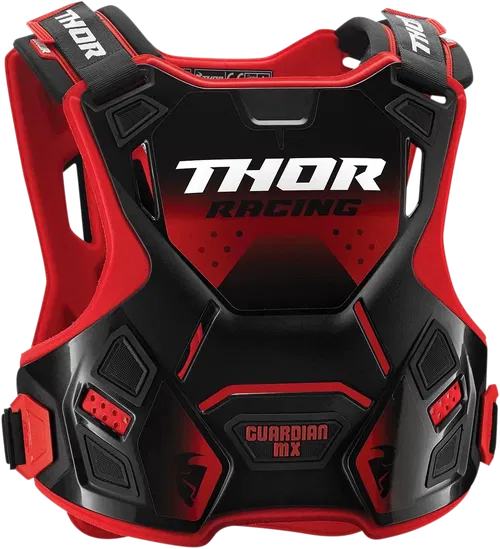 THOR Youth Guardian Fits MX Roost Guard - Red/Black - 2XS/XS 2701-0856