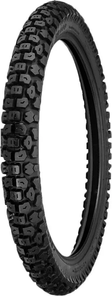Shinko 244 Series Dual Sport Bias Front or Rear Tire | 3.00-18 | 52L | TT | 6 PR