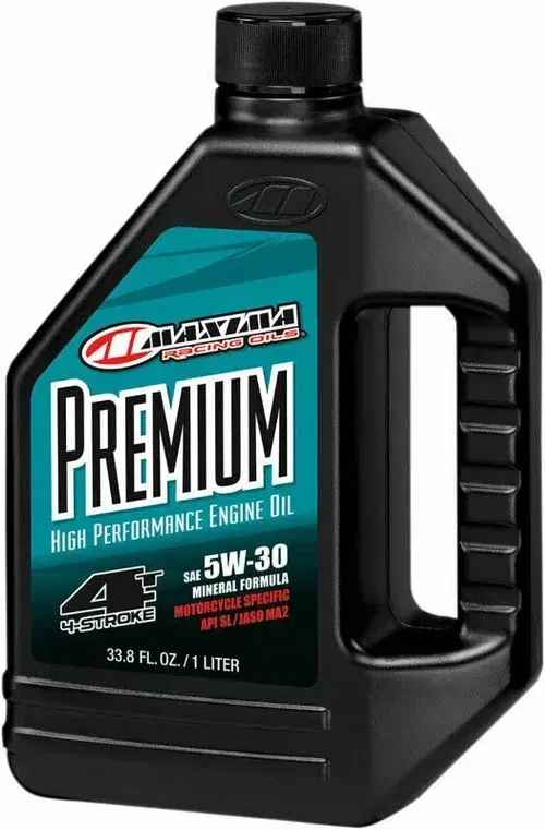 Maxima Racing Oil Maxum 4 Premium 4-Stroke Motor Oil | 5W-30 | 1 Liter | 39901