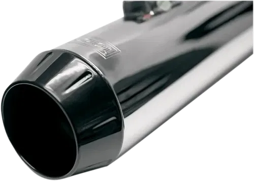 BASSANI XHAUST End Cap - Black - Megaphone ENDCAP-LMB