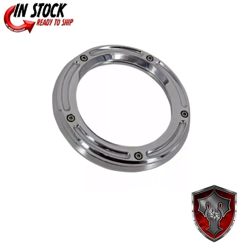 Trask Performance Assault Derby Cover - Chrome 1107-0641