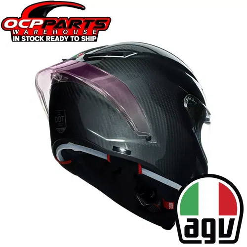 NEW AGV PISTA GP RR LIMITED EDITION GHIACCIO CARBON FIBER HELMET - PICK SIZE