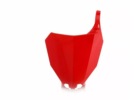 Acerbis Red Front Number Plate For Honda CRF 450 R RX 2017 2630680227