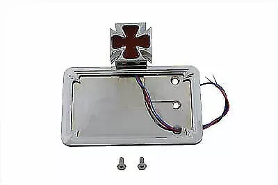 Tail Lamp and License Plate Assembly Maltese Style for Harley Davidson by V-Twin