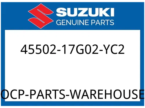 Suzuki OEM Part 45502-17G02-YC2 COVER,SEAT TAIL