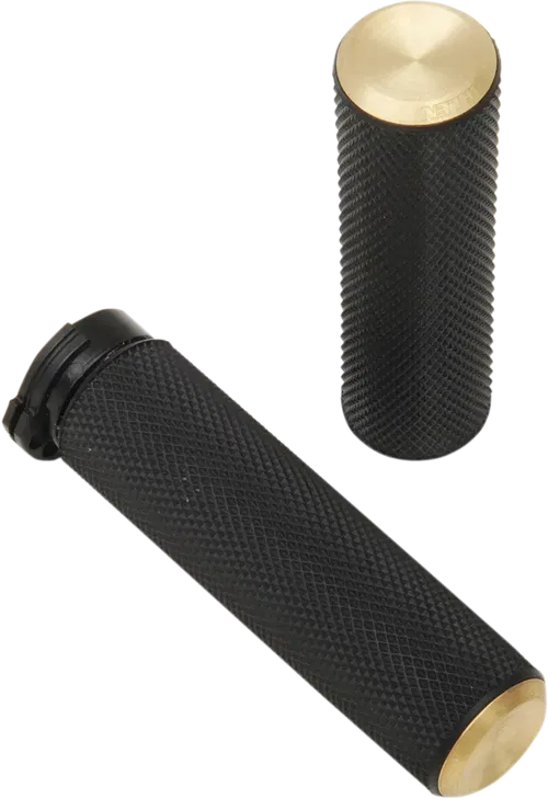 ARLEN NESS Knurled Grips - Cable - Brass 07-332