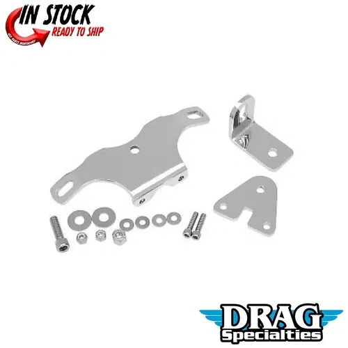 Drag Specialties DS-243607 Chrome Heavy Duty Top Motor Mount Kit 84-99 Softail