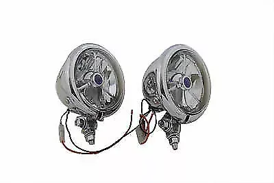 4-1/2" Tri Bar Spotlamp for Harley Davidson by V-Twin