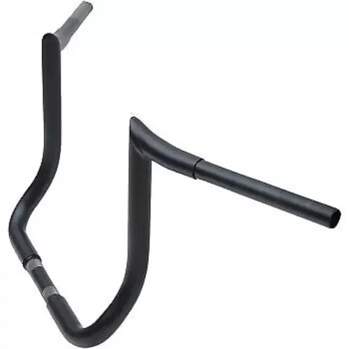 LA CHOPPERS Matte Black 1-1/4" Prime 13" Ape Hanger Bagger Handlebars