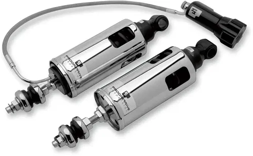 PROGRESSIVE SUSPENSION 422 Series Shocks With Rap - Chrome - Fits Standard