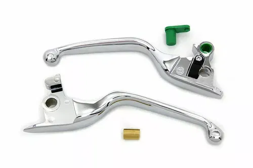Handlebar Control Levers Chrome for Harley Davidson by V-Twin
