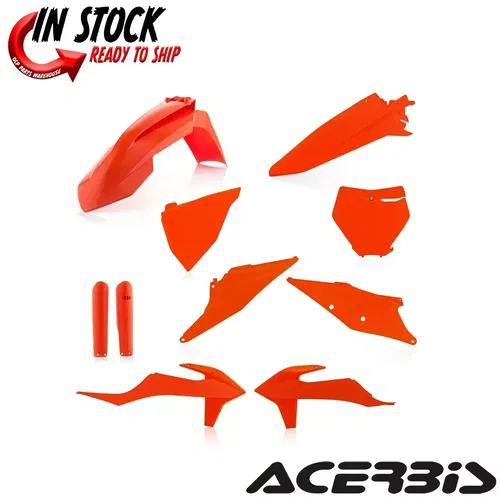 Acerbis Full Plastic Kit Orange 1403-2757