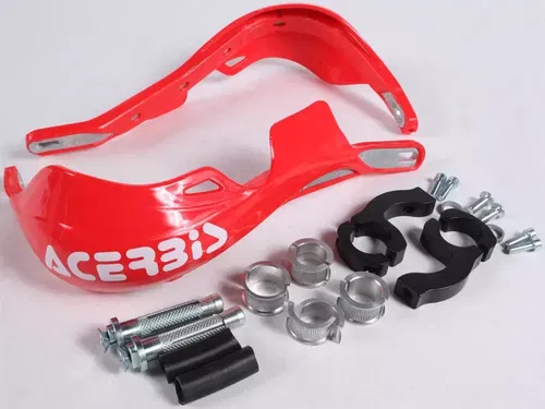 Acerbis Rally Pro MX Motocross ATV Handguards 00 CR Red 2142000227