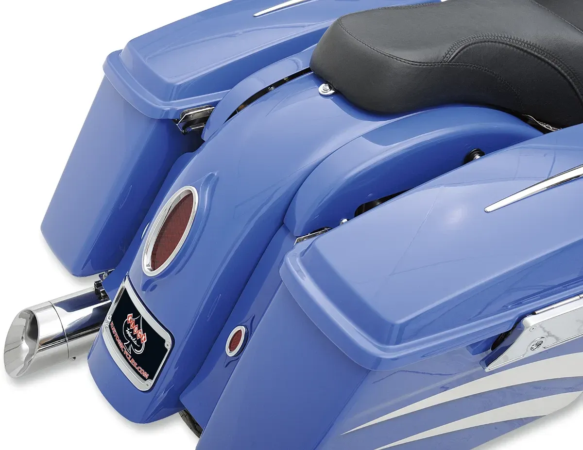 KLOCK WERKS Saddlebag Upper Covers - Smooth KWS-01-0004
