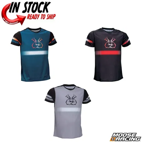 2025 MOOSE RACING MTB JERSEY SHORT SLEEVE - PICK SIZE & COLOR