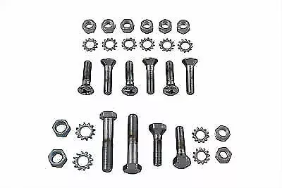 Rear Fender Strut Stock Chrome Bolt Kit for Harley Davidson by V-Twin