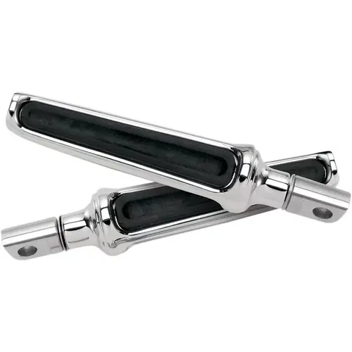 Performance Machine PM Contour Rubber Insert Male Foot Pegs for Harley Chrome