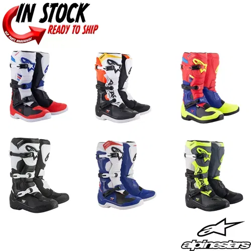 2023 TECH 3 BOOTS MOTOCROSS OFFROAD DIRTBIKE ATV - PICK SIZE/COLOR