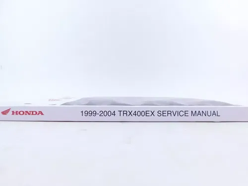 New Genuine Honda Service Manual 1999-2004 TRX400EX TRX400 400EX Sportrax OEM