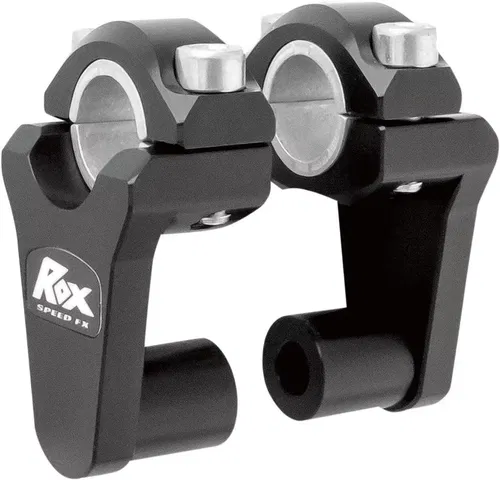 Rox Speed FX - 2" Pivoting Risers for 7/8" OR 1-1/8" Handlebar Black 1R-P2SEK