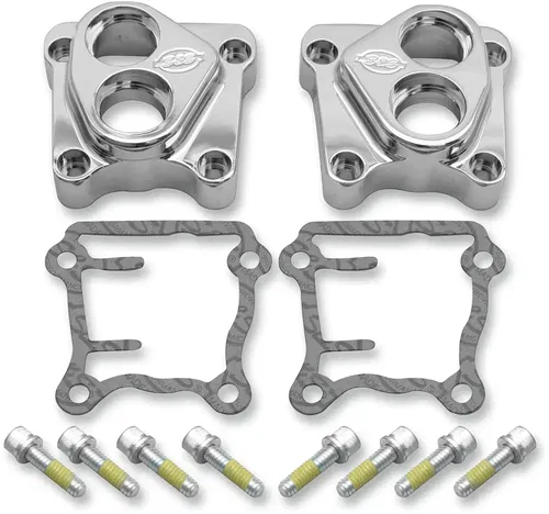 S&amp;S CYCLE Billet Tappet Covers - Chrome - Twin Cam 106-3883