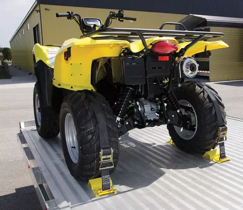 Moose Utility Division ATV UTV Tire Wheel Chock Tie Down Strap Kit 3920-0399