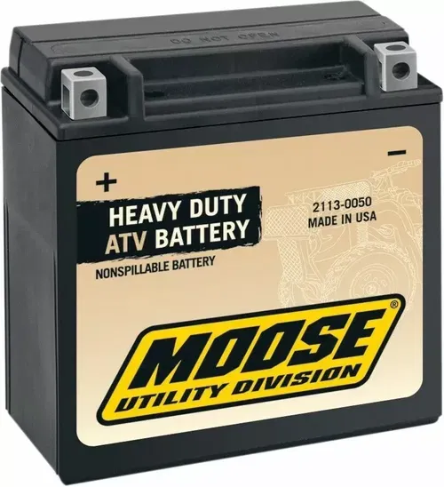 NEW MOOSE RACING Factory-Activated AGM Maintenance-Free Battery 2113-0050