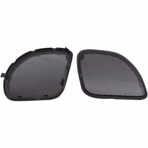 NEW Hogtunes Black Metal Mesh Replacement Speaker Grilles 2015-17  ROAD GLIDE