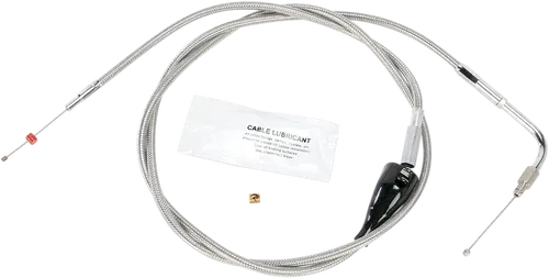 BARNETT Stainless Steel Idle Cable - Cruise - Fits +12" 102-30-41004-12