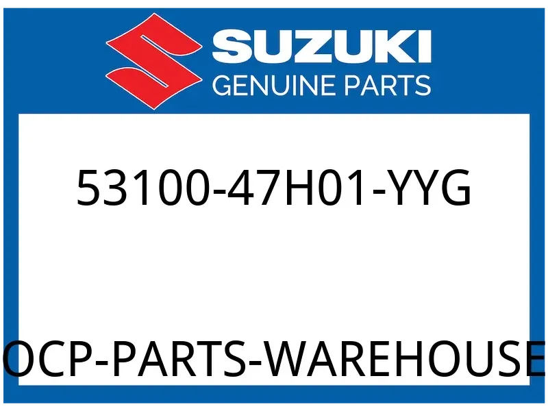 Suzuki OEM Part 53100-47H01-YYG FENDER ASSY,FRO