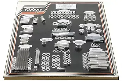 Stock Style Hardware Kit Standard Cadmium fits Harley Davidson V-Twin 8313 CAD