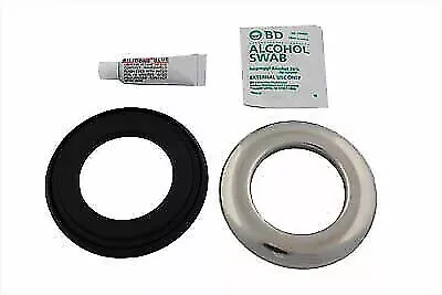 Stainless Steel Decorative Bung Filler Ring for Harley Davidson by V-Twin