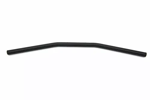 Black 1  Drag Handlebar without Indents for Harley Davidson by V-Twin